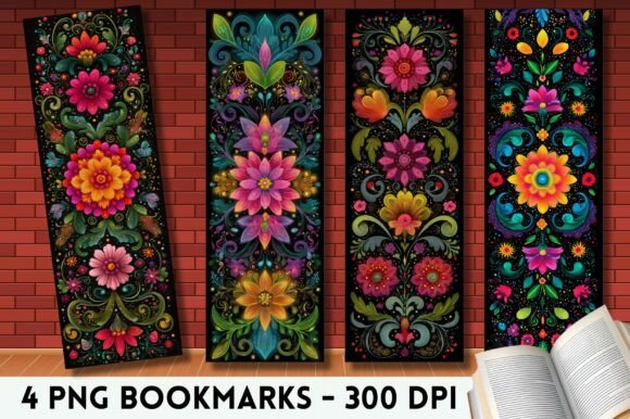 Download Mexican Style Embroidered Skull Bookmark - Premium Resources