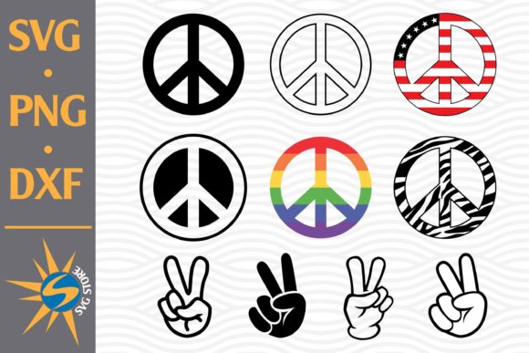 Download Peace Sign and Victory Hand - Premium Resources
